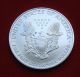 1995 Silver Dollar Coin 1 Troy Oz American Eagle Walking Liberty Fine.  999 Silver photo 9