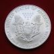 1995 Silver Dollar Coin 1 Troy Oz American Eagle Walking Liberty Fine.  999 Silver photo 5