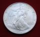 1995 Silver Dollar Coin 1 Troy Oz American Eagle Walking Liberty Fine.  999 Silver photo 6