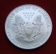 1995 Silver Dollar Coin 1 Troy Oz American Eagle Walking Liberty Fine.  999 Silver photo 7