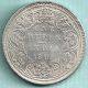 British India - 1862 - Victoria Queen - 0/5 Dots - One Rupee - Rarest Dot Coin British photo 1