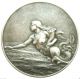 The Mermaid Decors - Transatlantic Company - Antique Art Medal By Patriarche Exonumia photo 1