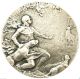 Splendid Large Antique Silver Art Medal To Saint Hubert Signed Huguenin Exonumia photo 1