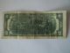 1976 Us $2 Two Dollar Error/off Cut Circulated Bill Small Size Notes photo 1