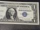 1957b $1 Dollar Crisp Blue Seal Us Silver Certificate Paper Money Note Bill Small Size Notes photo 3