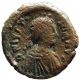 Ae Justinian I (527 - 565) Pentanummium Emperor With Globo Cherson Sb 197a Coins: Ancient photo 2