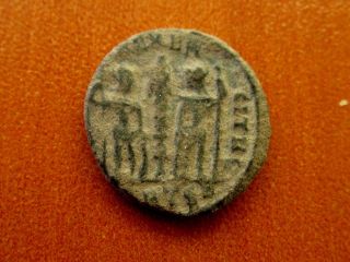 Constantine The Great 307 - 337 Ad Ae Follis Roman Legions Ancient Roman Coin photo