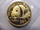 1987 Y China 25 Yuan.  999 1/4 1/4th Gold Panda Coin Bu In Plastic Nr China photo 1