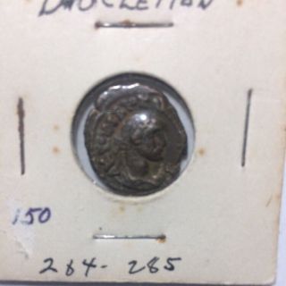 Diocletian Ancient Coin 284 - 285 Ad photo