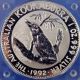 1992 $1 Australia Proof Silver Dollar Australian Kookaburra 1oz.  999 Silver Australia photo 1