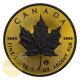2016 Canada $5 Maple Black Ruthenium Shadows And 24k Gold 1 Oz Silver Coin Coins: Canada photo 1