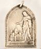 Saint Joan Of Arc - Archangel Michael & Sacred Heart Jesus Antique Medal - Bazor Exonumia photo 2