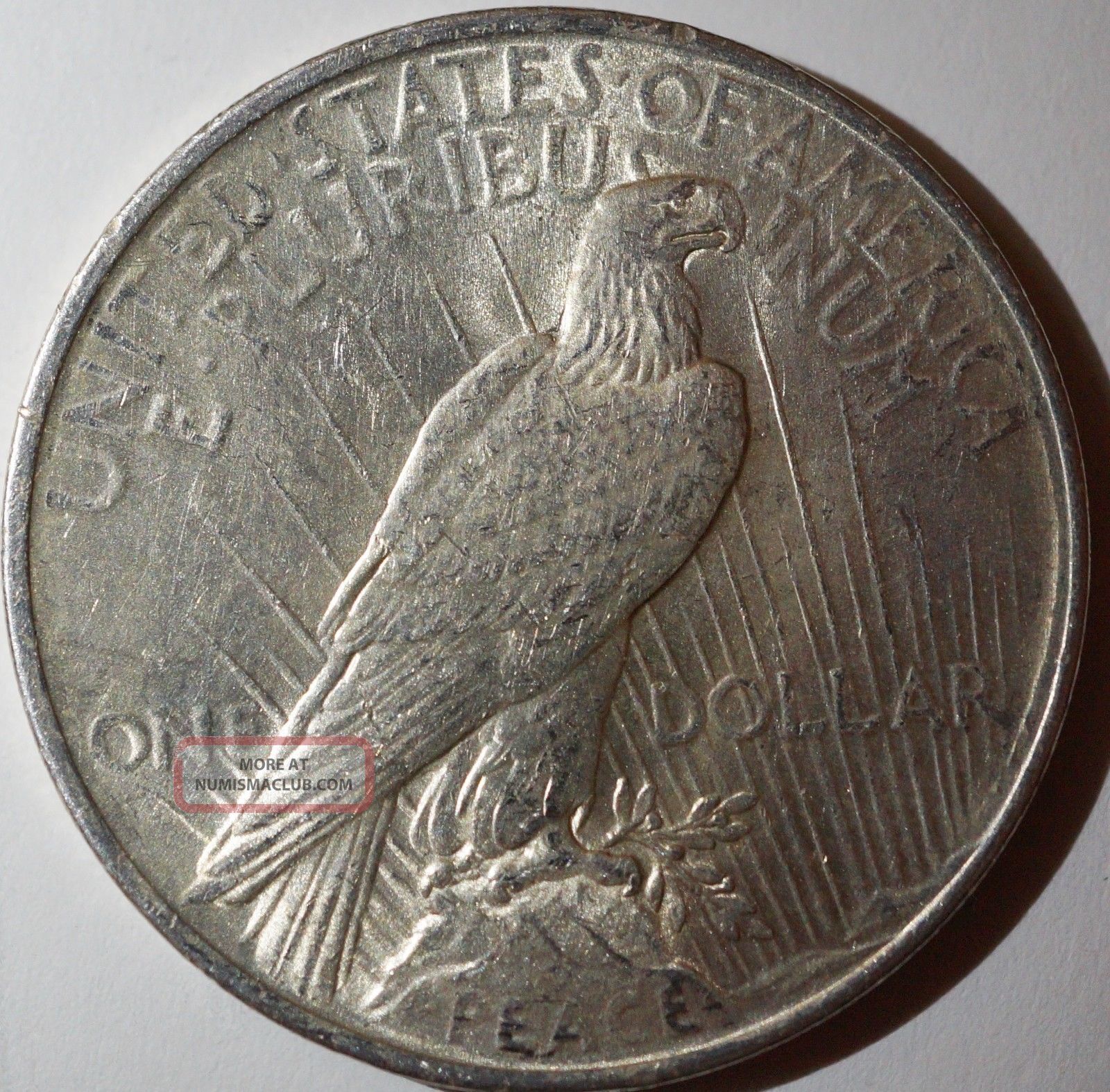 1922 Peace Silver Dollar