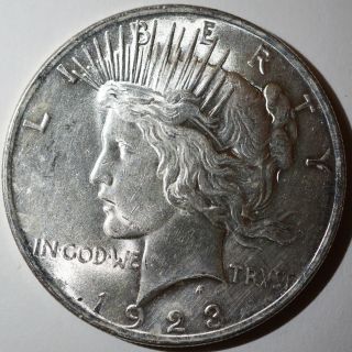1923 Peace Silver Dollar photo
