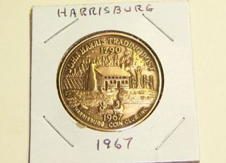 1967 Harrisburg Coin Club,  John Harris Trading Post 2116 photo