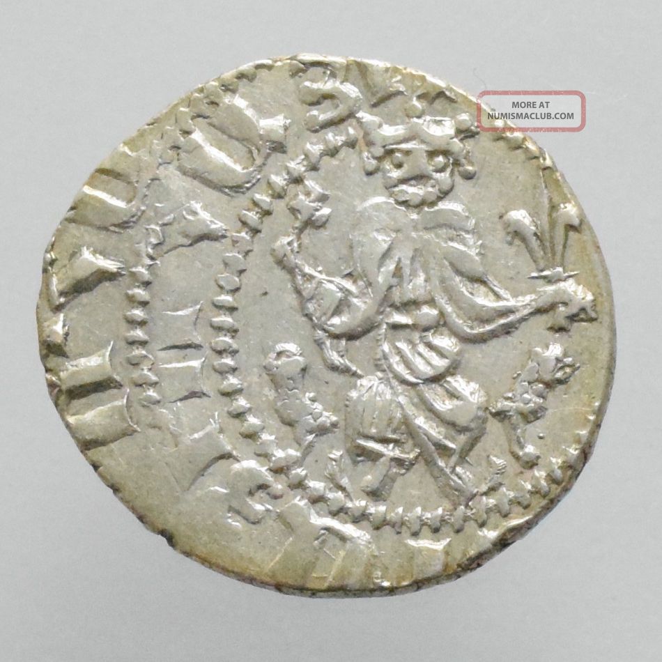 Cilician Armenia Levon I Ar Tram Error Double Struck Coins: Medieval photo