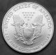 2004 1 Oz Silver American Eagle Bu Brilliant Uncirculated 14677 Coins photo 1