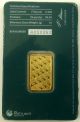 Ten 10 Gram Perth 999.  9 Fine Gold Bar In Tamper - Proof Assay Card Gold photo 1