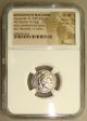 336 - 323 Bc Alexander Iii The Great Ancient Greek Silver Drachm Ngc Ch Xf 5/5 3/5 Coins: Ancient photo 2