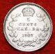 1907 Canada 5 Cents Silver Foreign Coin S/h Coins: Canada photo 1
