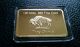 1 Oz 100 Millls.  999 Fine Gold Buffalo Bar Fine Bullion Christmas Gold photo 2
