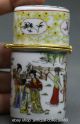 81mm China Colour Porcelain Classical 12 Woman Cylindrical Coccoloba Coins: Ancient photo 1