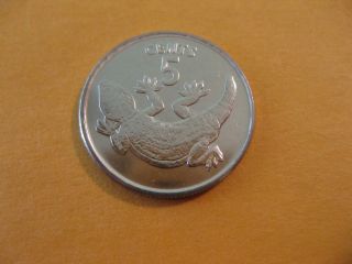 1979 Kiribati Coin 5 Cents 