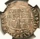 Ngc Ms - 61 England Silver 1 Shilling 1641 - 43 (rare This) Pop: 1/1 UK (Great Britain) photo 1