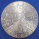1974 Austria 50 Schilling Silver Coin 125th Anniversary - Austrian Police Force Austria photo 1