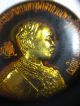 Amulet - Thai Coin - King Rama 5the Great Copperenamelled Blackbehind The King 1993 Coins: Medieval photo 2