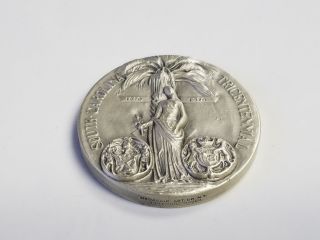 1670 - 1970 Medal South Carolina Tricentennial Silver photo