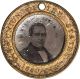 1860 Abraham Lincoln Dewitt - Al 1860 - 106 Ferrotype Exonumia photo 1