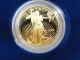 1996 American Eagle One - Half Ounce Proof Gold Bullion $25 Coin Case & Gold photo 1