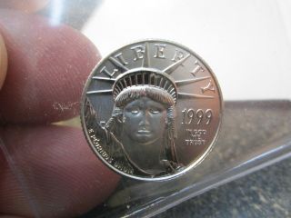 1999 American Eagle Platinum Dollar 1/4 Ounce Coin Uncirculated photo