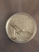 2000 1/10 Oz Platinum American Eagle Ms - 70 Icg Coins photo 3