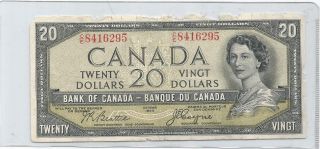 1954 Twenty Dollar 