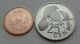 British Virgin Islands 25 Cents 1974.  Proof.  Km 4.  Quarter Coin.  Cuckoo.  Birds. North & Central America photo 3