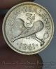 Zealand 3 Pence 1941 Au/unc Silver Km 7 3p George Vi Patu Key Date Australia & Oceania photo 2