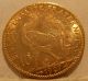 France 1907 Gold 10 Francs Unc Rooster Gold photo 1