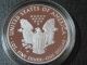 2010 - W $1 American Silver Eagle Proof 75 -.  999 Fine Silver - Ogp And Silver photo 2