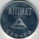 Large Alcan Aluminum Medal For The 1950 Completion Of Kitimat Plant Au Choice Exonumia photo 1