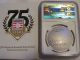 Silver Dollar Early Relases 75th Baseball Hof $1 Coin Pf70 Uc Glove Ngc Card Commemorative photo 1