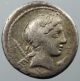 P.  Crepusius,  Apollo,  Sceptre,  Soldier On Horseback,  Denarius,  Silver,  82 Bc Coins: Ancient photo 1
