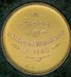 1912 British Gold Award Medal For The Manchester Shoe & Leather Exhibition Exonumia photo 1