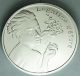 1 Troy Ounce 2015 Legalize Nature Cannabis Silver Shield Round.  999 Fine Silver photo 1