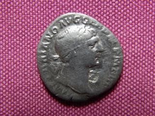 Trajan,  Rome,  Ar Denarius,  108 - 111 Ad,  Aequitas,  Ric 119 photo