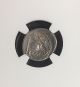 T Carisius Julius Caesars Rome 46bc Scarcer Caris Ngc Silver Triumph Denarius Coins: Ancient photo 1