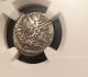 T Carisius Julius Caesars Rome 46bc Scarcer Caris Ngc Silver Triumph Denarius Coins: Ancient photo 8