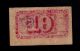 Colombia 10 Centavos 1900 O Pick 263 Vg Banknote. Paper Money: World photo 1