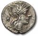 Ar Denarius N.  Fabius Pictor,  Rome 126 B.  C. Coins: Ancient photo 1